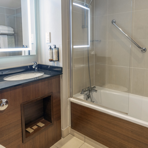 <p>SUPERIOR ROOM</p>
<p>BATHROOM</p>