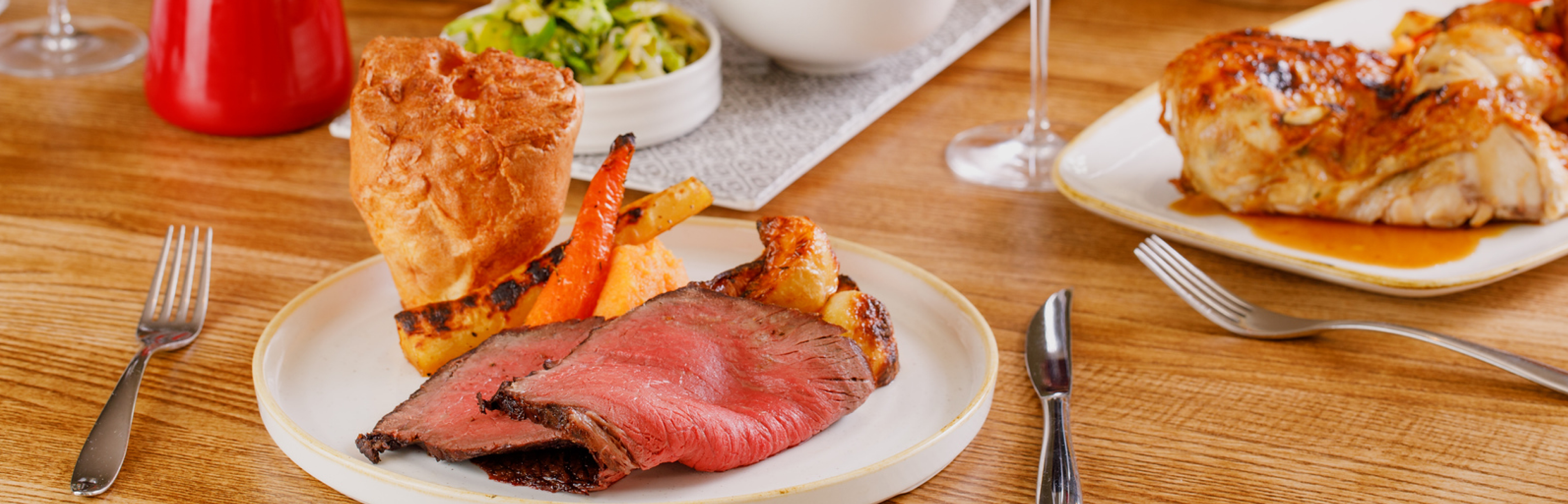 <p><em>Sunday Lunch Carvery is back!</em></p> image